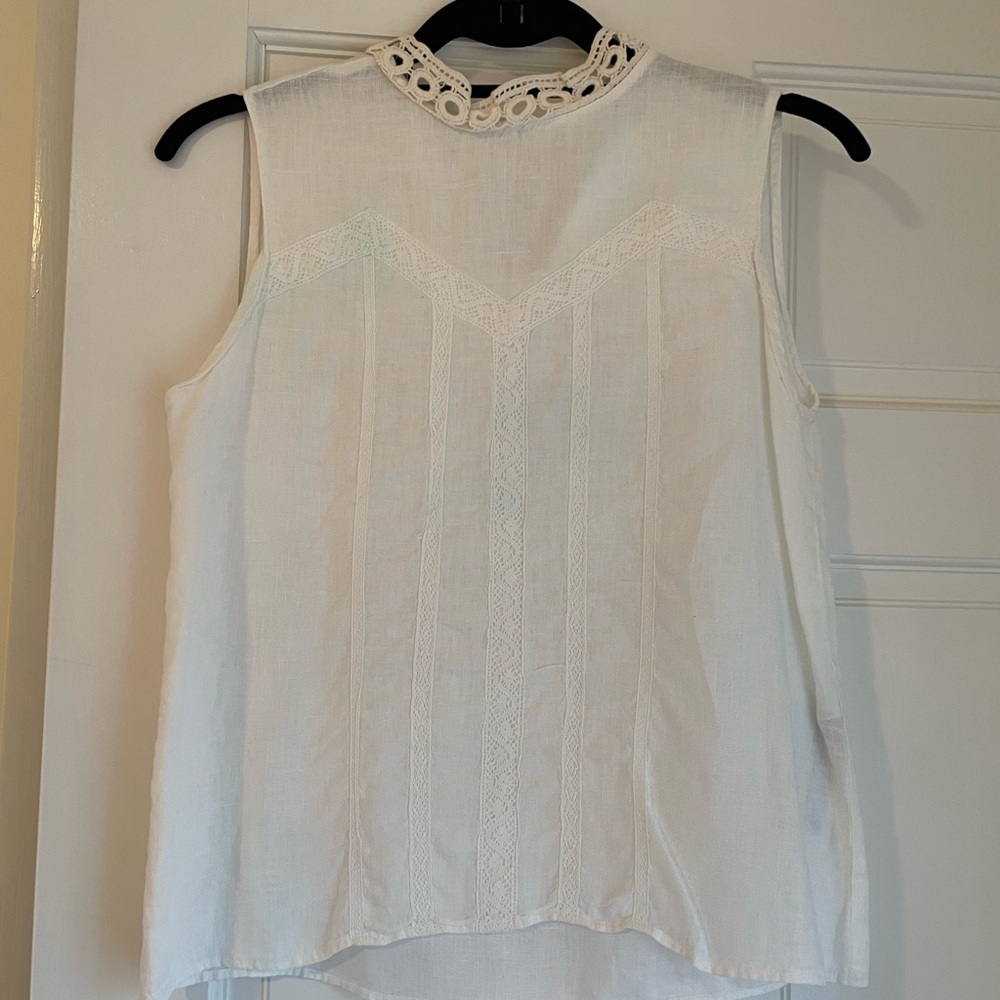 White Zara Top